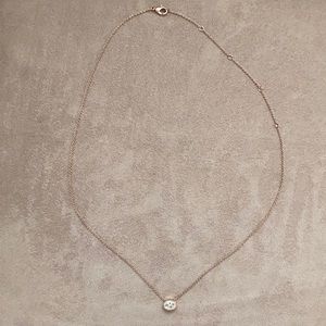 Rose Gold Short Necklace